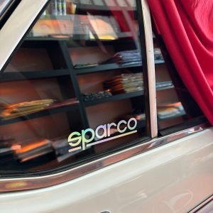 Sparco sticker 13 cm