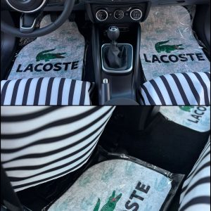 Lacoste halı paspas takımı
