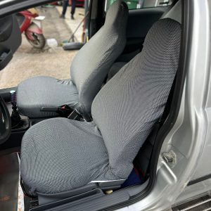 Siyah petek desen servis kılıfı