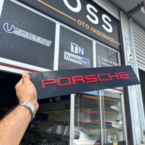 Porsche plaka