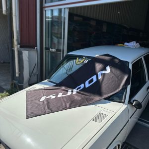 Kupon siyah büyük havlu