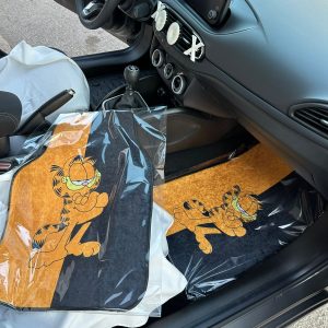 Garfield halı paspas takımı